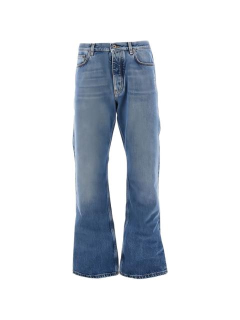 Off-White cotton slim-fit jeans