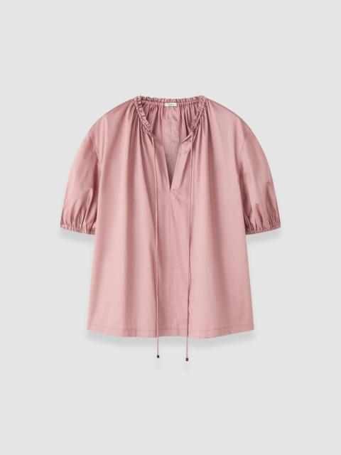 JOSEPH Nador Cotton Sateen Blouse
