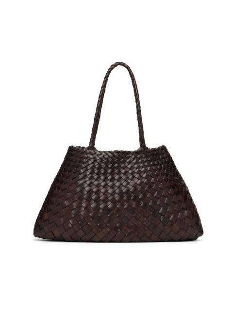 DRAGON DIFFUSION Brown Santa Croce Big Tote
