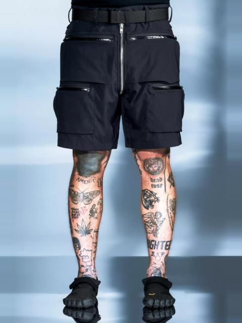 ACRONYM SP38-M Nylon Stretch Cargo Short Pant BLACK