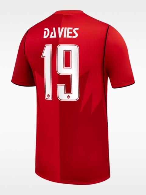 Nike Alphonso Davies Canada Soccer 2026 Stadium Home Men's Nike Dri-FIT Soccer Jersey