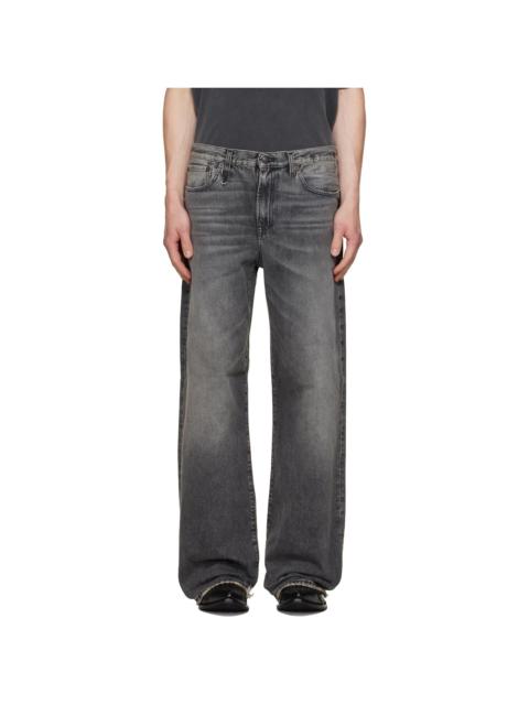 R13 Gray D'Arcy Loose Jeans