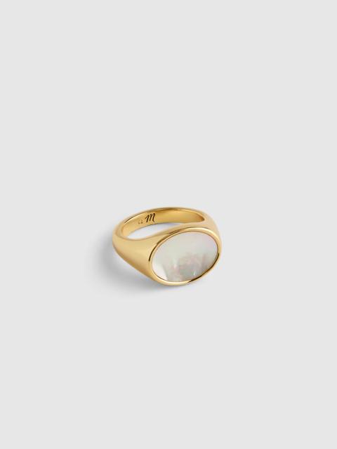 Madewell Mother-of-Pearl Signet Ring