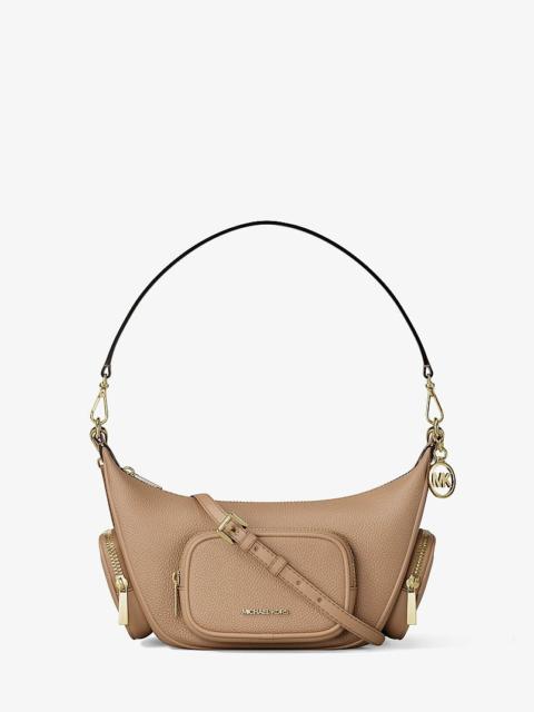 MICHAEL KORS Merritt Small Pebbled Leather Crossbody Bag