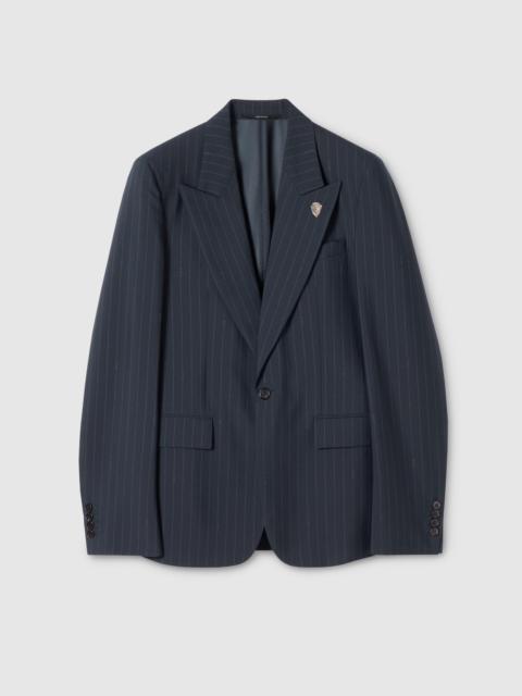 GUCCI Gucci pinstripe wool jacket