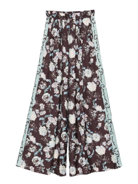 forte_forte floral print trousers