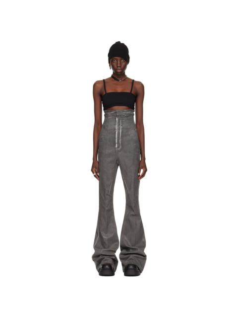 Rick Owens Gray Dirt Bolan Jeans