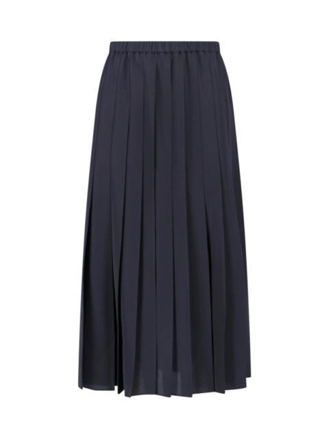 Junya Watanabe PLEATED MAXI SKIRT