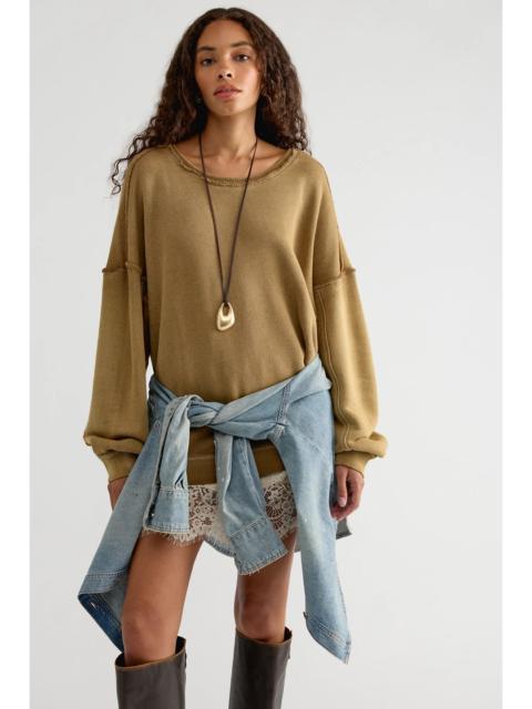 FREE PEOPLE We The Free Faded Memory Long Sleeve Pullover