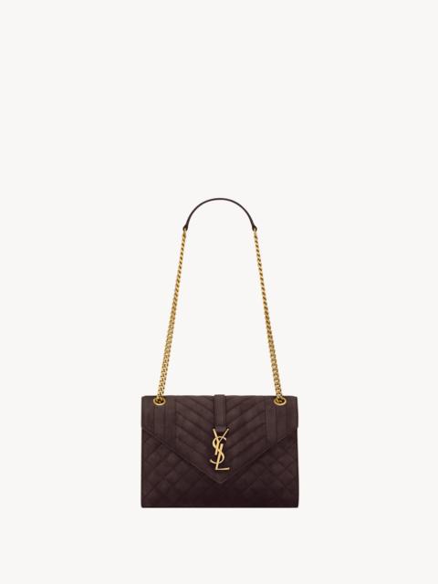 SAINT LAURENT ENVELOPE MEDIUM IN SUEDE