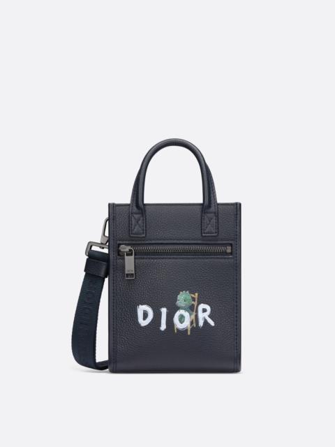 Dior DIOR AND OTANI WORKSHOP Safari North-South Mini Tote Bag