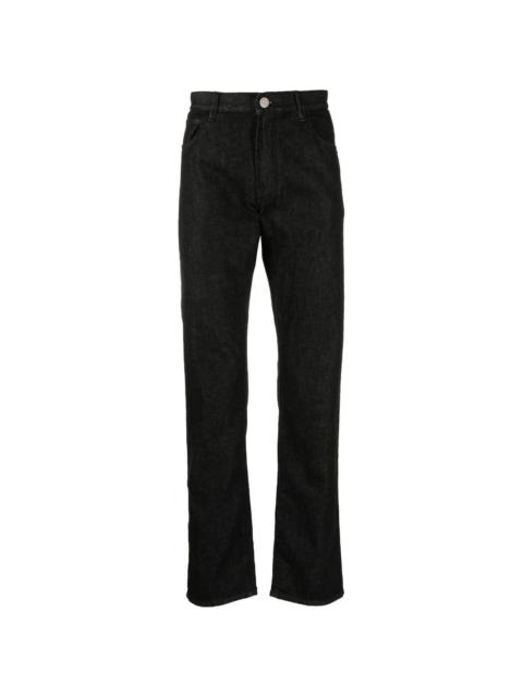 GIORGIO ARMANI straight-leg dark-wash jeans