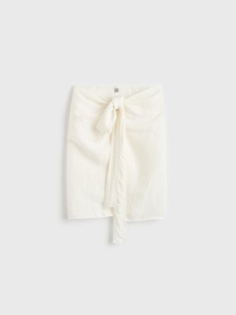 TOTEME Beach pareo white