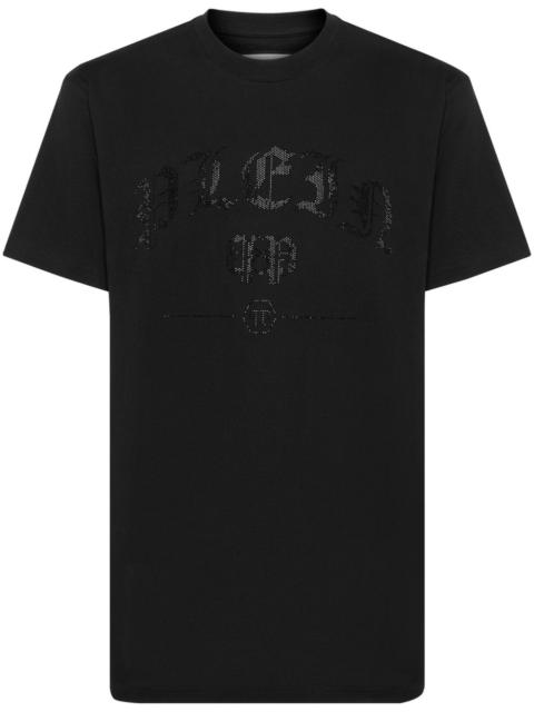 PHILIPP PLEIN crystal-embellished cotton T-shirt