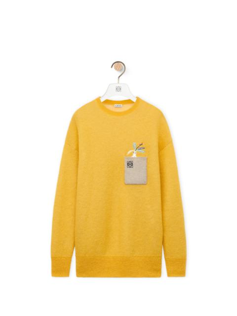 Loewe Sweater in wool and mohair blend