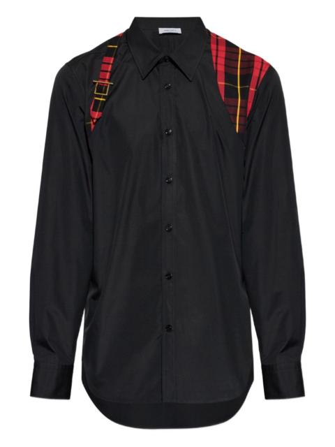 Alexander McQueen tartan-pattern shirt