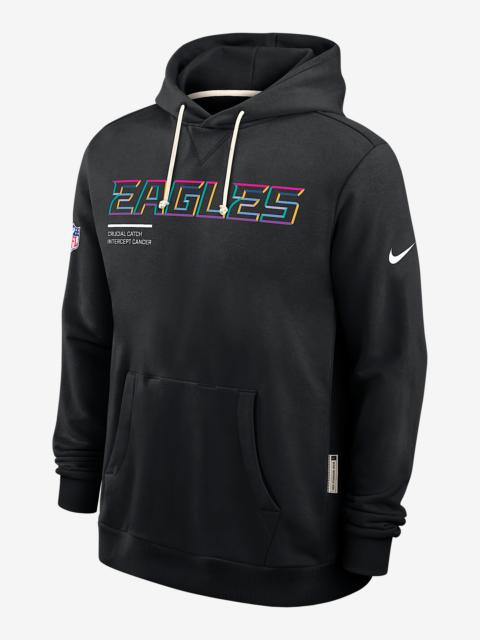 Nike Philadelphia Eagles Crucial Catch Sideline Men's Nike Dri-FIT NFL Pullover Hoodie