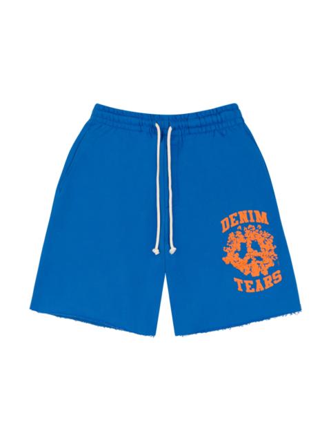 DENIM TEARS Denim Tears Denim University Sweat Shorts Royal Blue