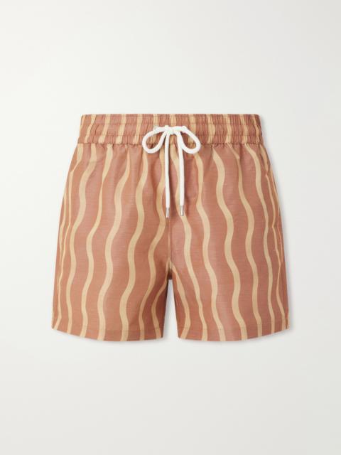 FRESCOBOL CARIOCA La Marzocco Rio Straight-Leg Printed Swim Shorts