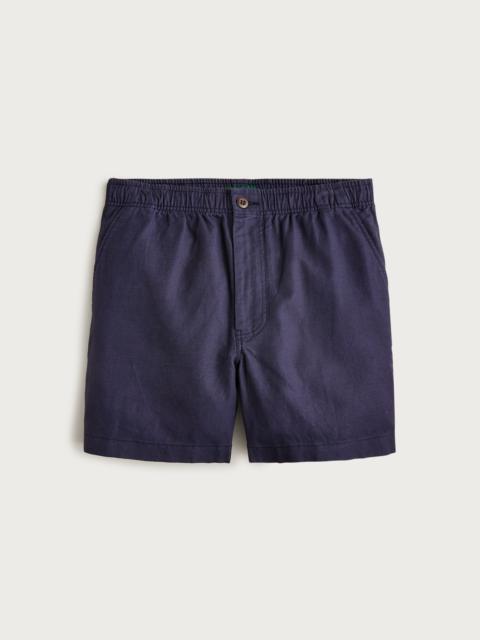 J.CREW 5.5'' Pier short in cotton-linen blend