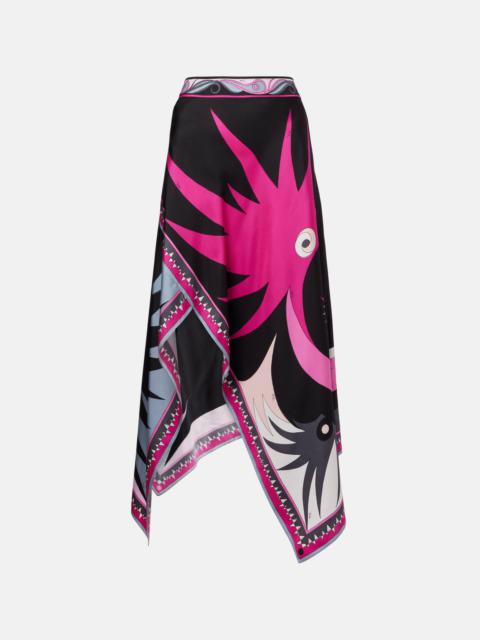 PUCCI stella-print skirt