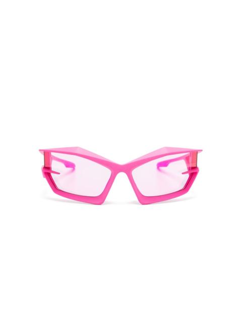 Givenchy rectangle-frame tinted-lenses sunglasses