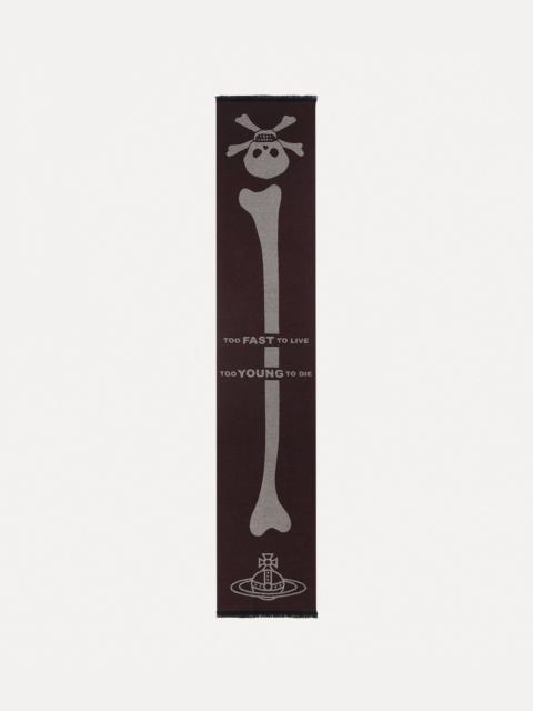 Vivienne Westwood TOO YOUNG TO DIE SCARF