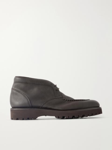 John Lobb Field Full-Grain Leather Desert Boots
