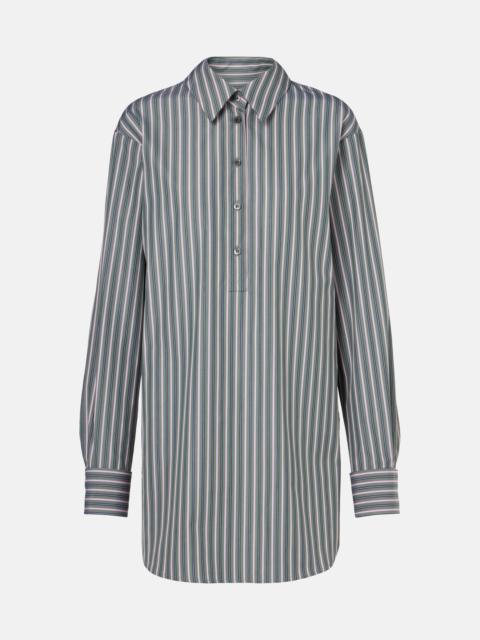 Dries Van Noten Striped cotton shirt