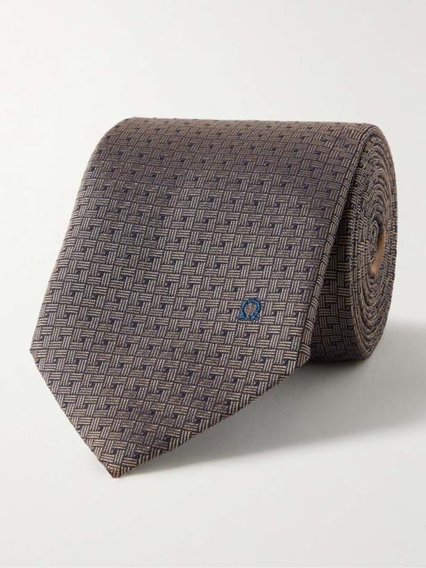 FERRAGAMO 7cm Silk-Jacquard Tie