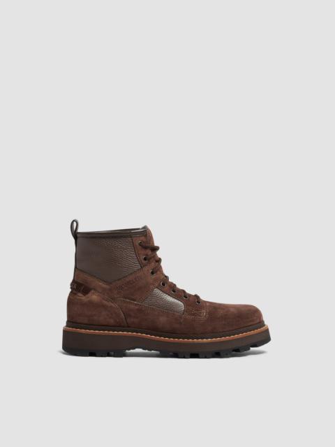 Peka Camp Suede & Leather Lace-Up Boots