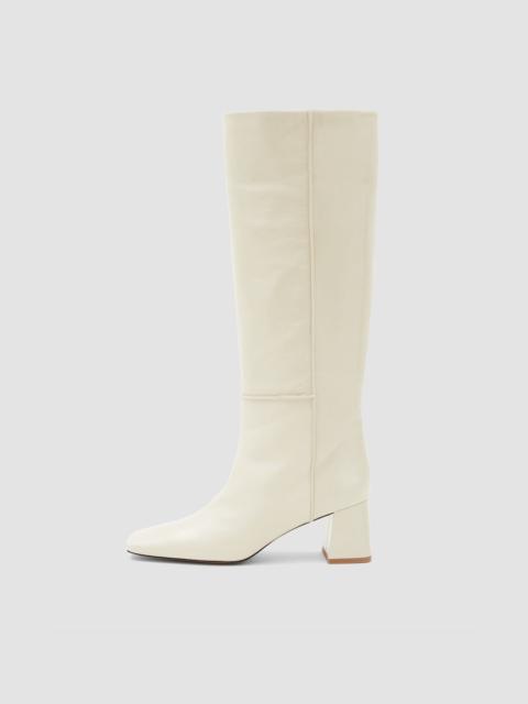 JOSEPH Heeled Knee High Patent Leather Boots