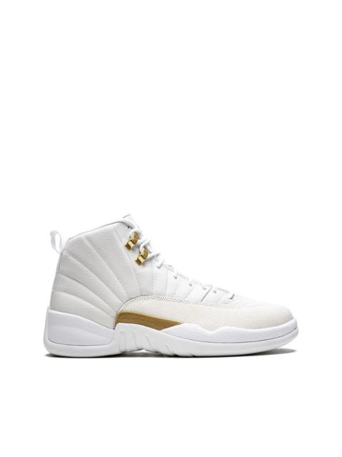 x OVO Air Jordan 12 Retro "White/Metallic Gold" sneakers