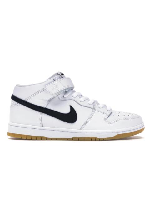 Nike SB Dunk Mid Orange Label White