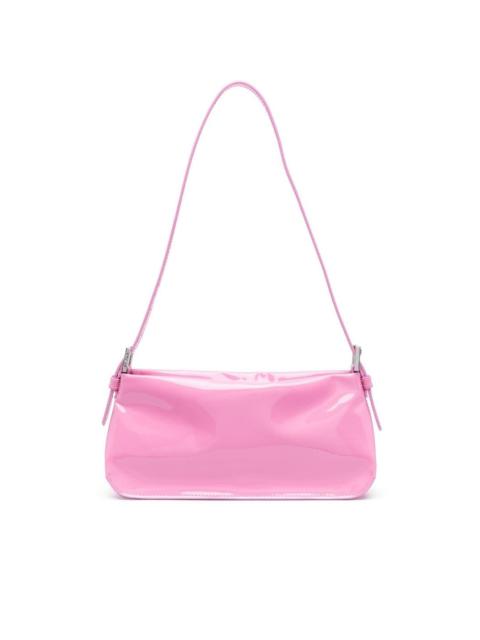 BY FAR Dulce patent leather shoulder bag