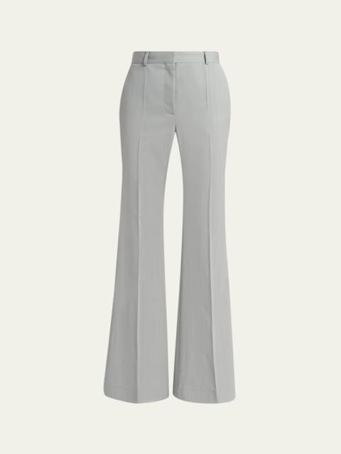 Stella McCartney Tonal Stripe Flare Trousers