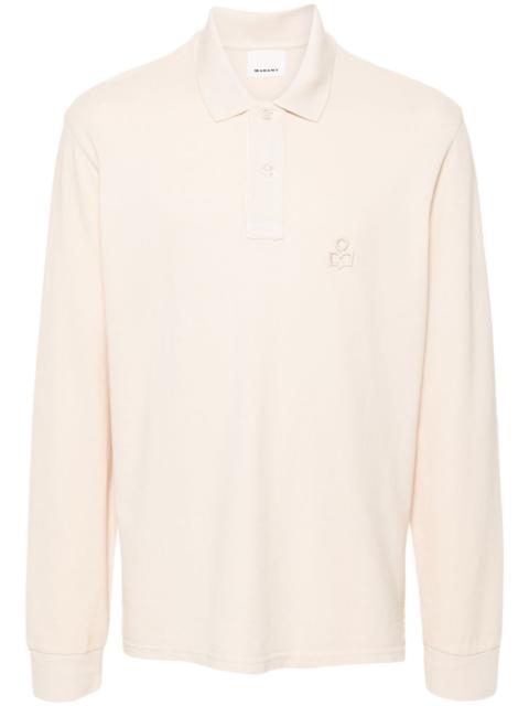 Isabel Marant logo-embroidered polo shirt
