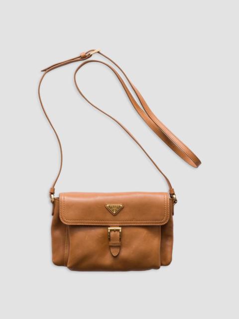 Prada Women's Nappa Leather Smartphone Holder - Brown