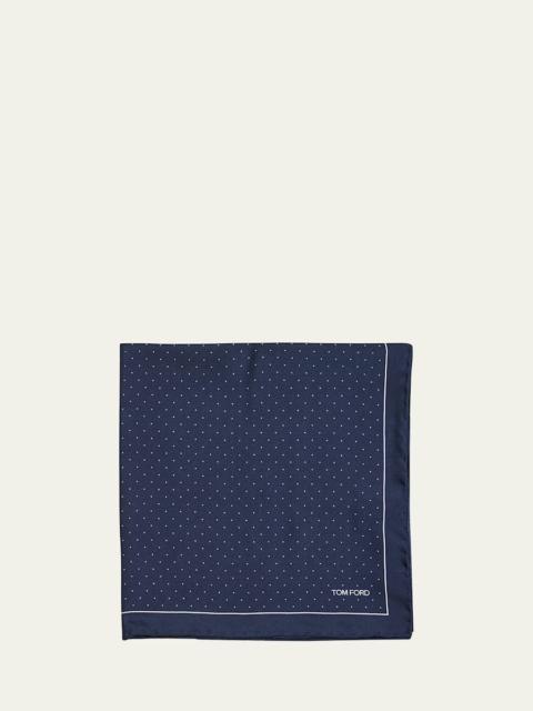 TOM FORD Men's Silk Pocket Square