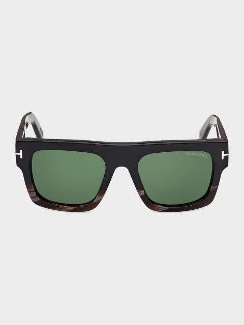 TOM FORD Men's Icon Acetate Square Sunglasses