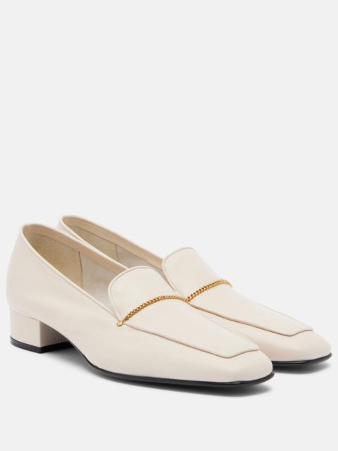herbert levine Fair And Square leather loafer pumps