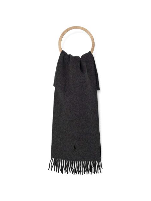 Polo Ralph Lauren fringe-trim scarf