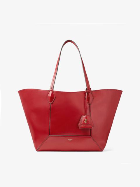 JIMMY CHOO Diamond Tote/M
Ruby Red Calf Leather Tote Bag