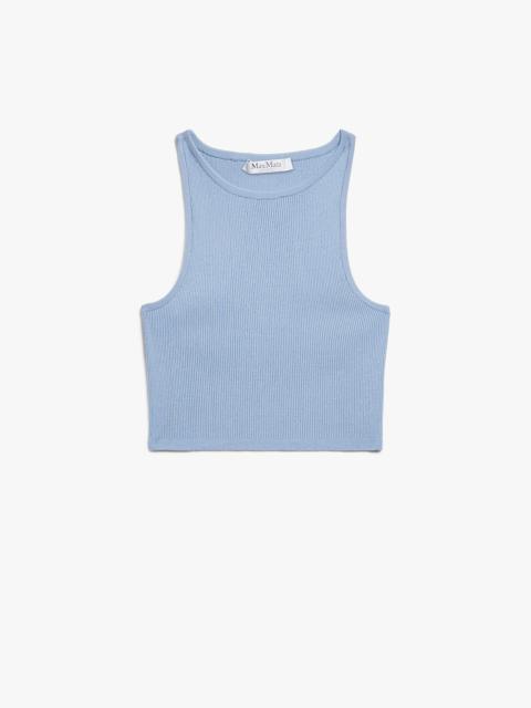 Max Mara TURKU Stretch-viscose crop top