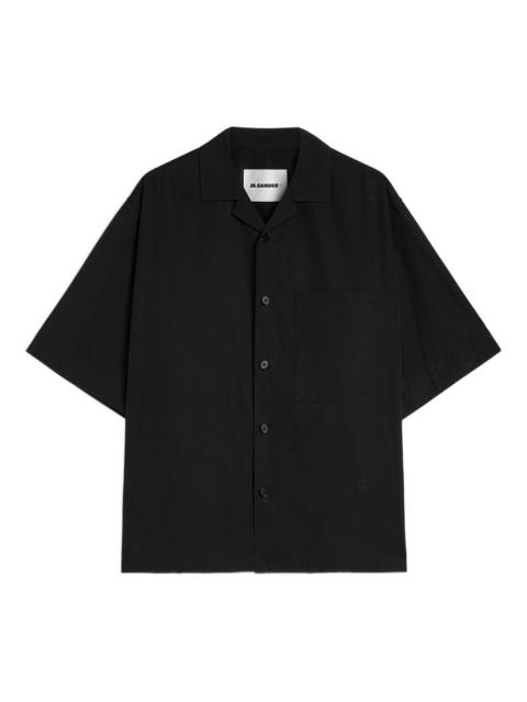 Jil Sander patch pocket cotton poplin shirt