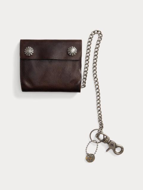 RRL by Ralph Lauren Leather Chain Wallet