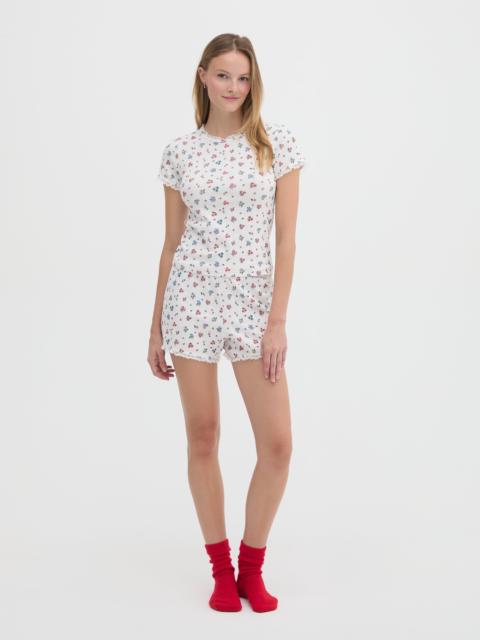 Hill House Home The Coco Pointelle PJ Set - Winter Posy