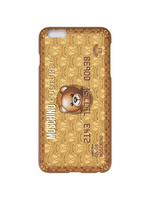 Moschino credit card iPhone 6 plus case