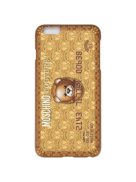 Moschino credit card iPhone 6 plus case