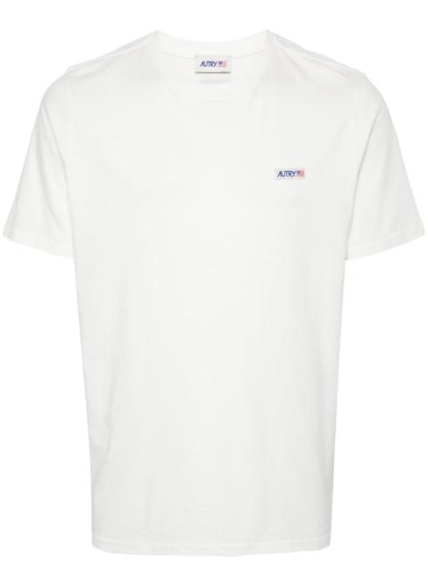 AUTRY logo-patch cotton T-shirt
